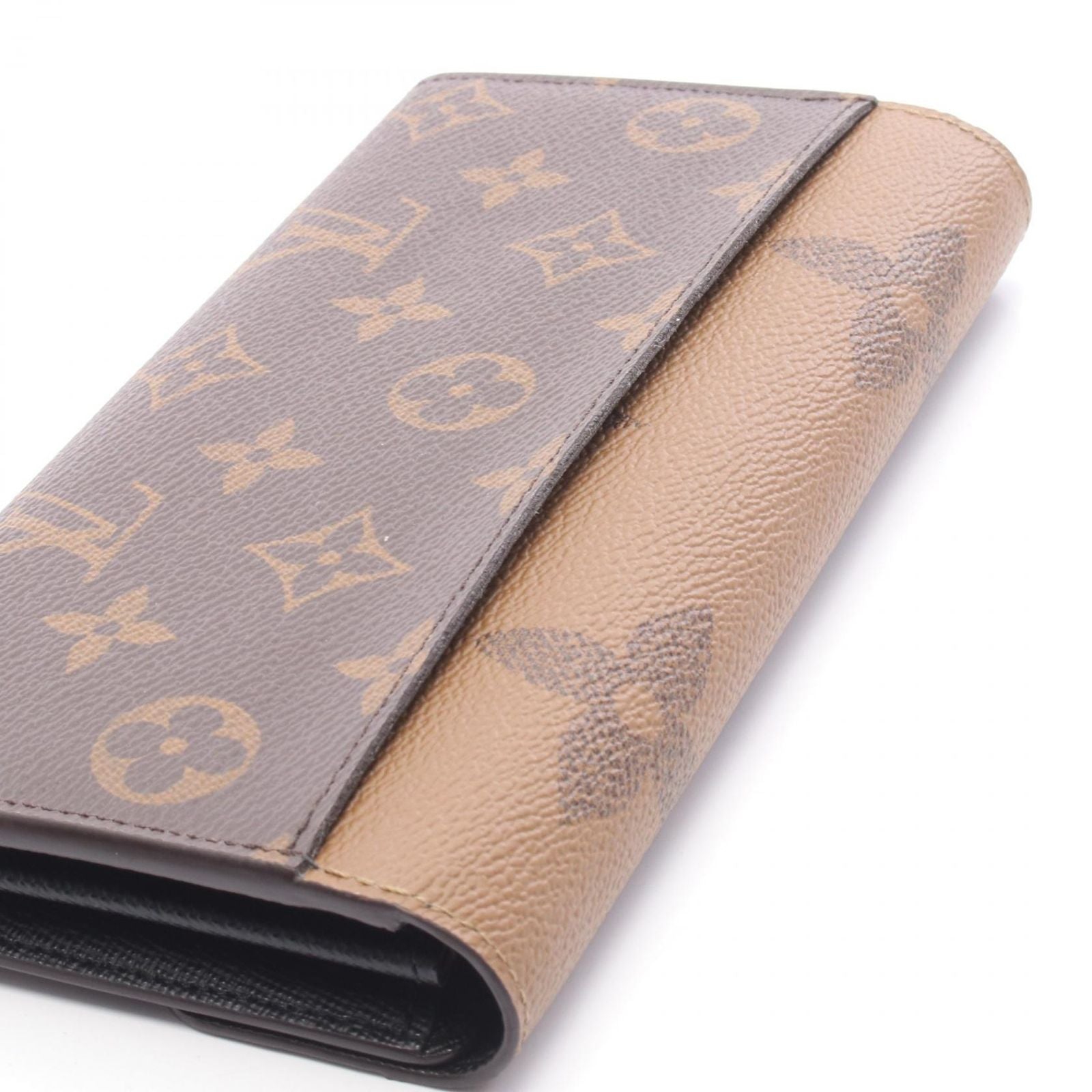 Louis Vuitton Bifold Wallet Portefeuille Sarah Canvas — view 8