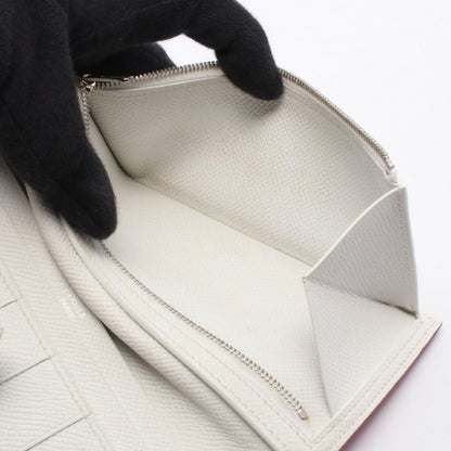 Hermes Bifold Wallet Bearn Souffle Rosetillian White — view 4