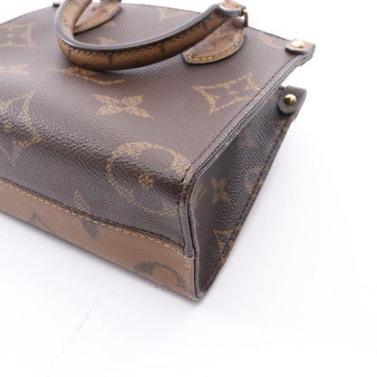 Louis Vuitton Handbag On The Go BB Monogram Reverse 2-Way Canvas Leather — view 5