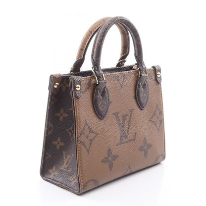 Louis Vuitton Handbag On The Go BB Monogram Reverse 2-Way Canvas Leather — view 2