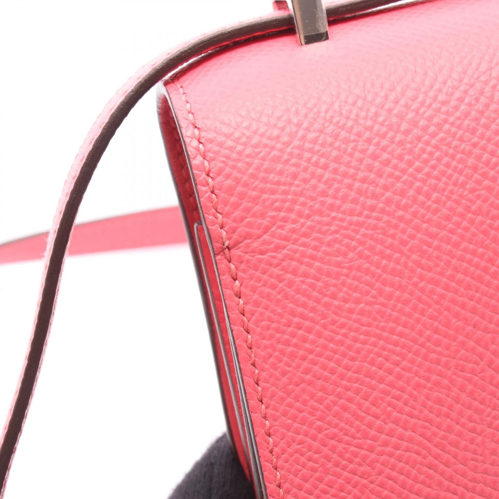 Hermes Shoulder Bag Constance 3 Mini Rose Azalea — view 6