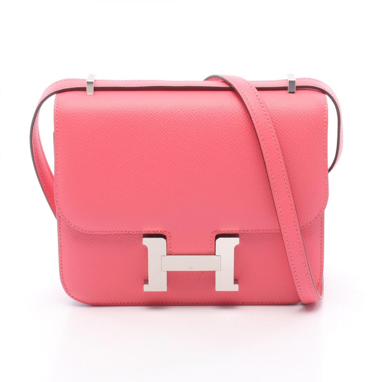 Hermes Shoulder Bag Constance 3 Mini Rose Azalea