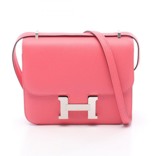 Hermes Shoulder Bag Constance 3 Mini Rose Azalea