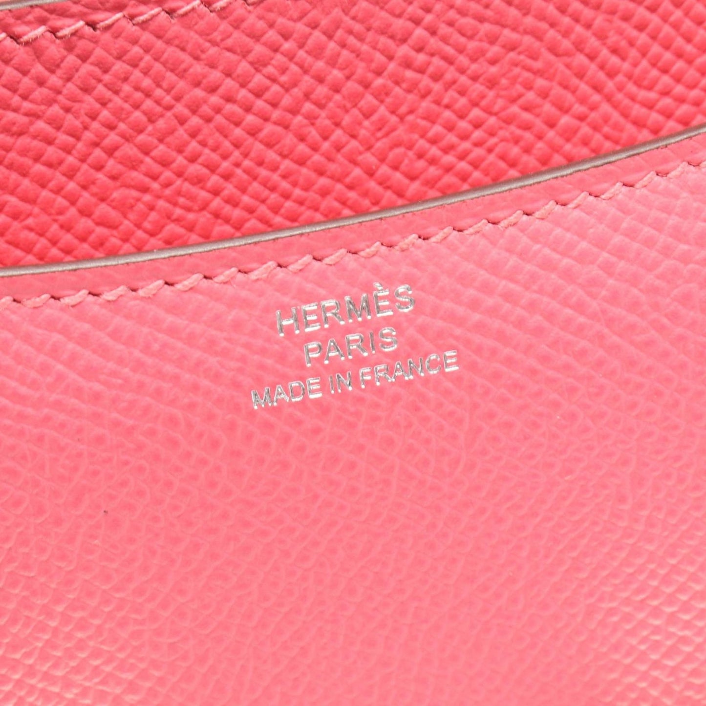 Hermes Shoulder Bag Constance 3 Mini Rose Azalea — view 4