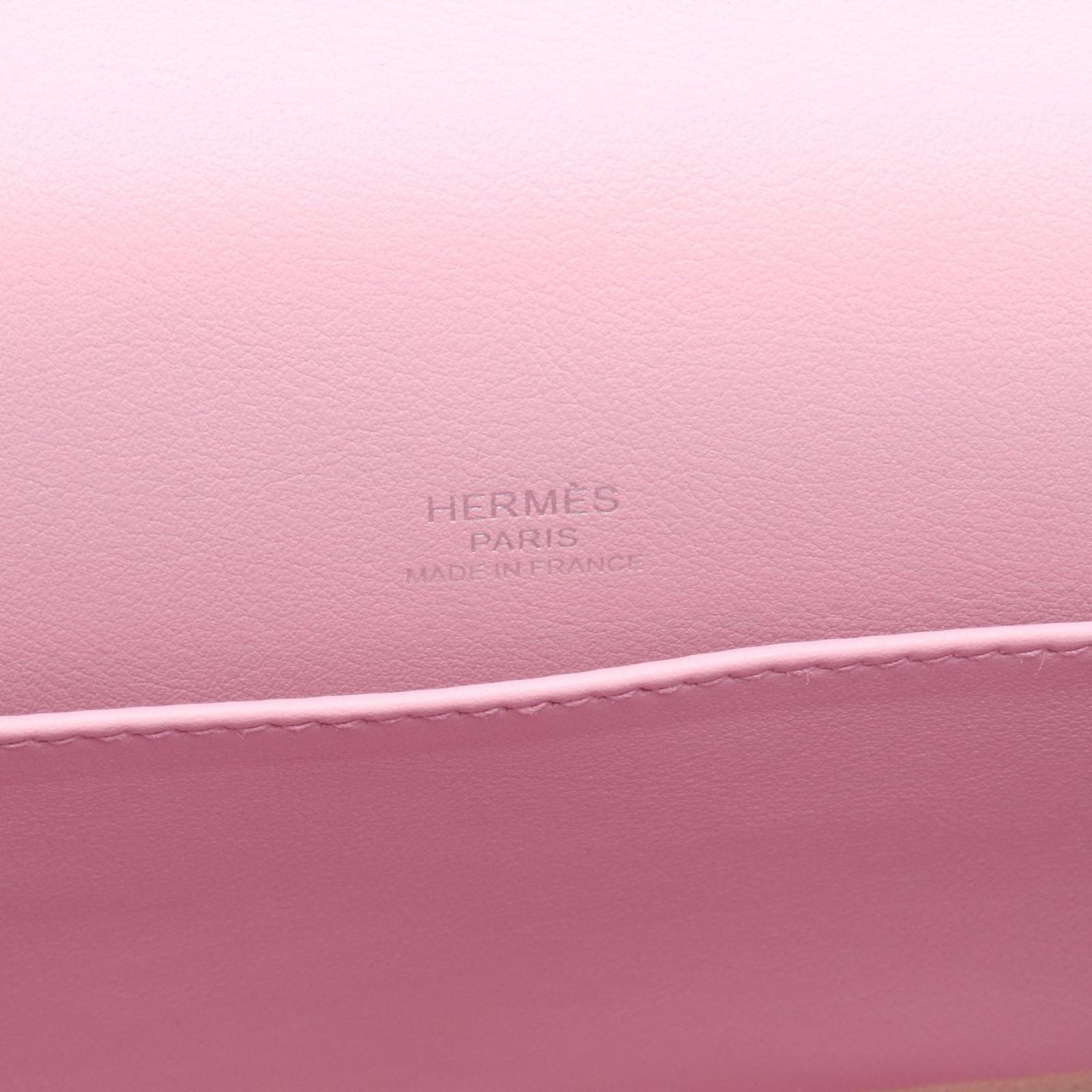 Hermes Shoulder Bag Geta Mauve Sylvestre — view 4