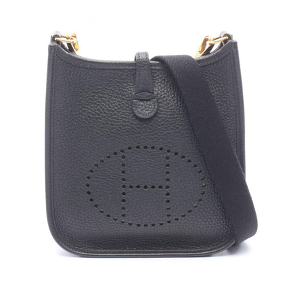 Hermes Shoulder Bag Evelyne TPM Black Amazon