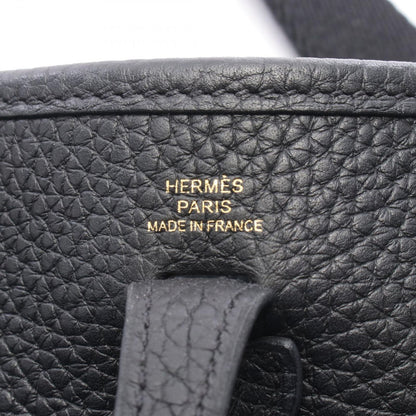 Hermes Shoulder Bag Evelyne TPM Black Amazon — view 4