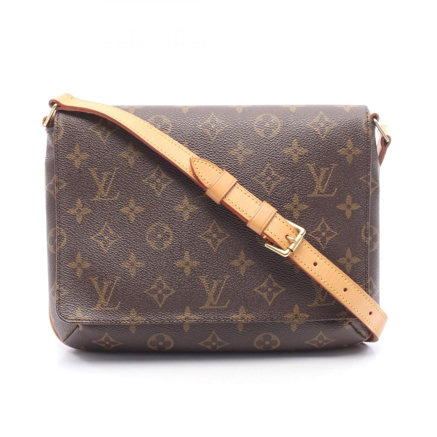 Louis Vuitton Shoulder Bag Musette Tango Short Strap Canvas Leather