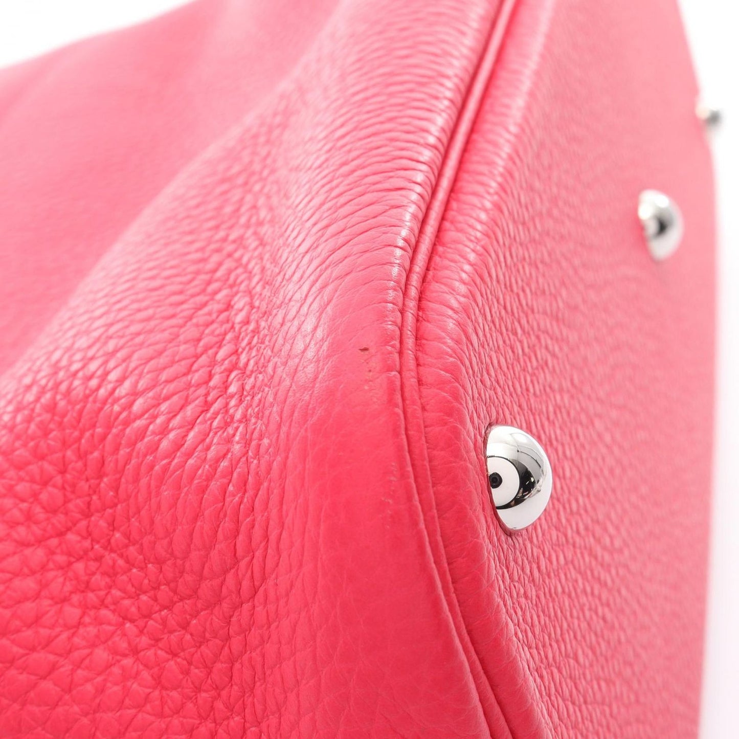 Hermes Handbag Bolide 31 Rose 2-Way — view 6