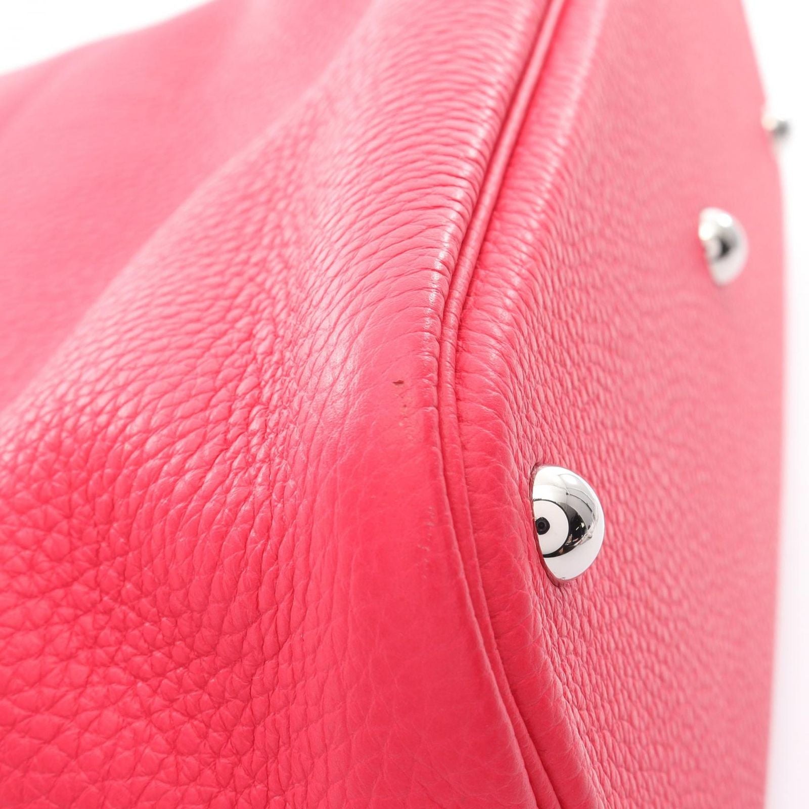 Hermes Handbag Bolide 31 Rose 2-Way — view 6