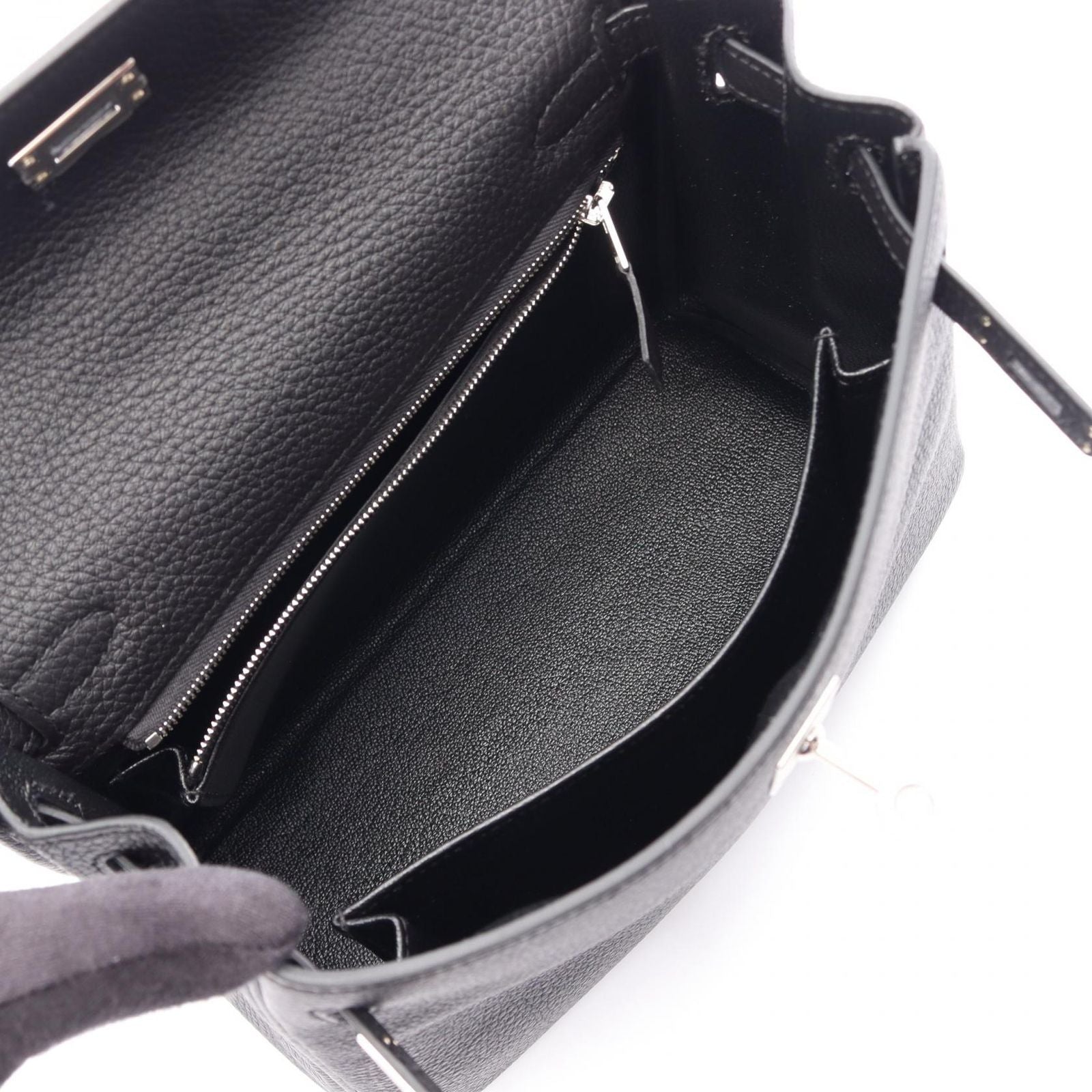 Hermes Handbag Kelly 25 Retourne 2-Way Black — view 3