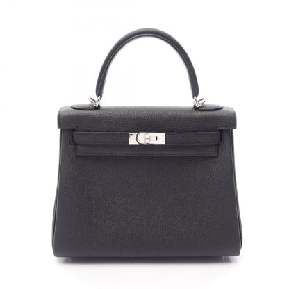 Hermes Handbag Kelly 25 Retourne 2-Way Black