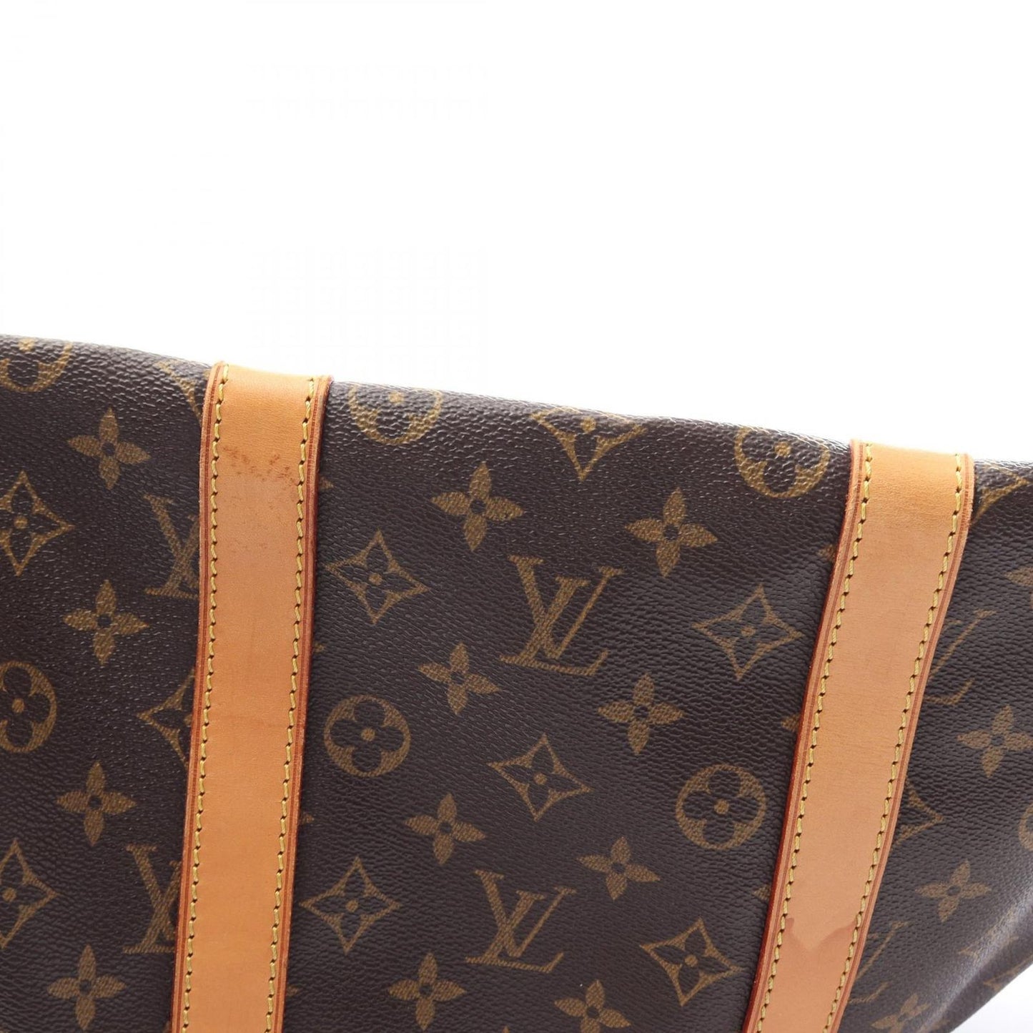 Louis Vuitton Boston Bag Keepall Bandouliere 55 2-Way Canvas Leather — view 8