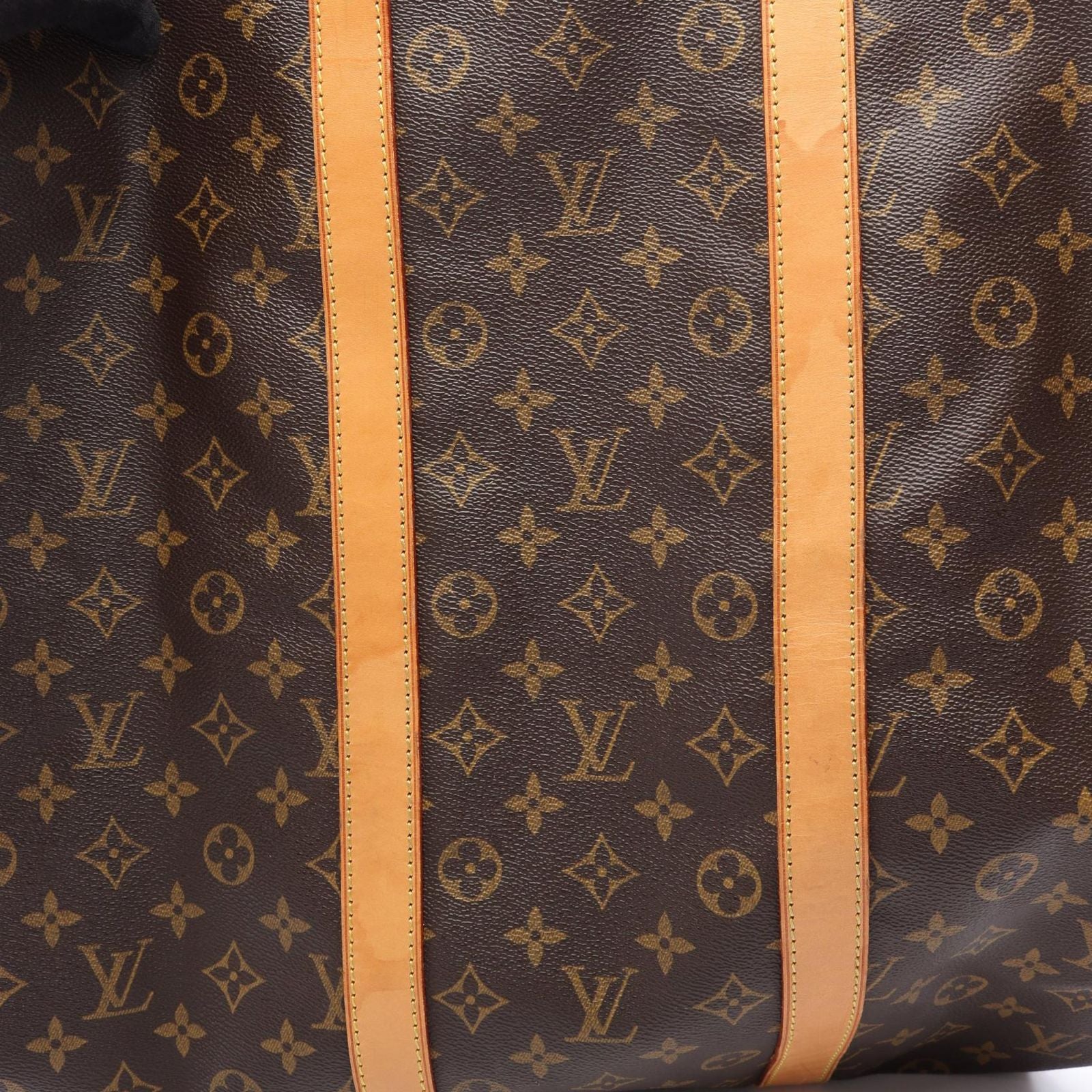 Louis Vuitton Boston Bag Keepall Bandouliere 55 2-Way Canvas Leather — view 7
