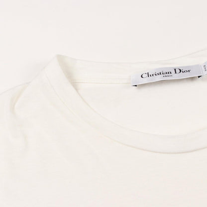 Dior Short Sleeve T-Shirt Signature Band Cotton — view 5