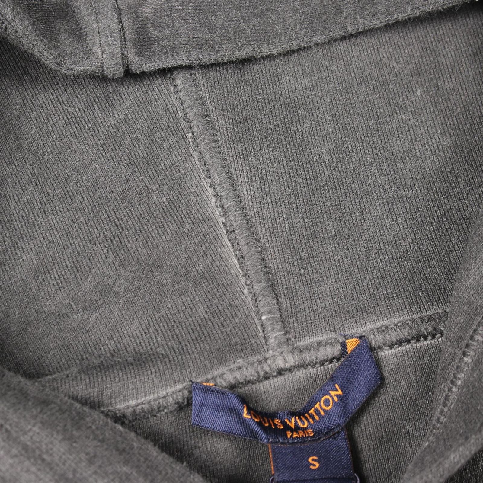 Louis Vuitton Hoodie Logo Patch Qqf Cotton Pullover — view 5