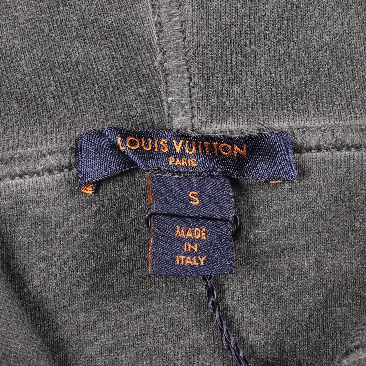 Louis Vuitton Hoodie Logo Patch Qqf Cotton Pullover — view 3
