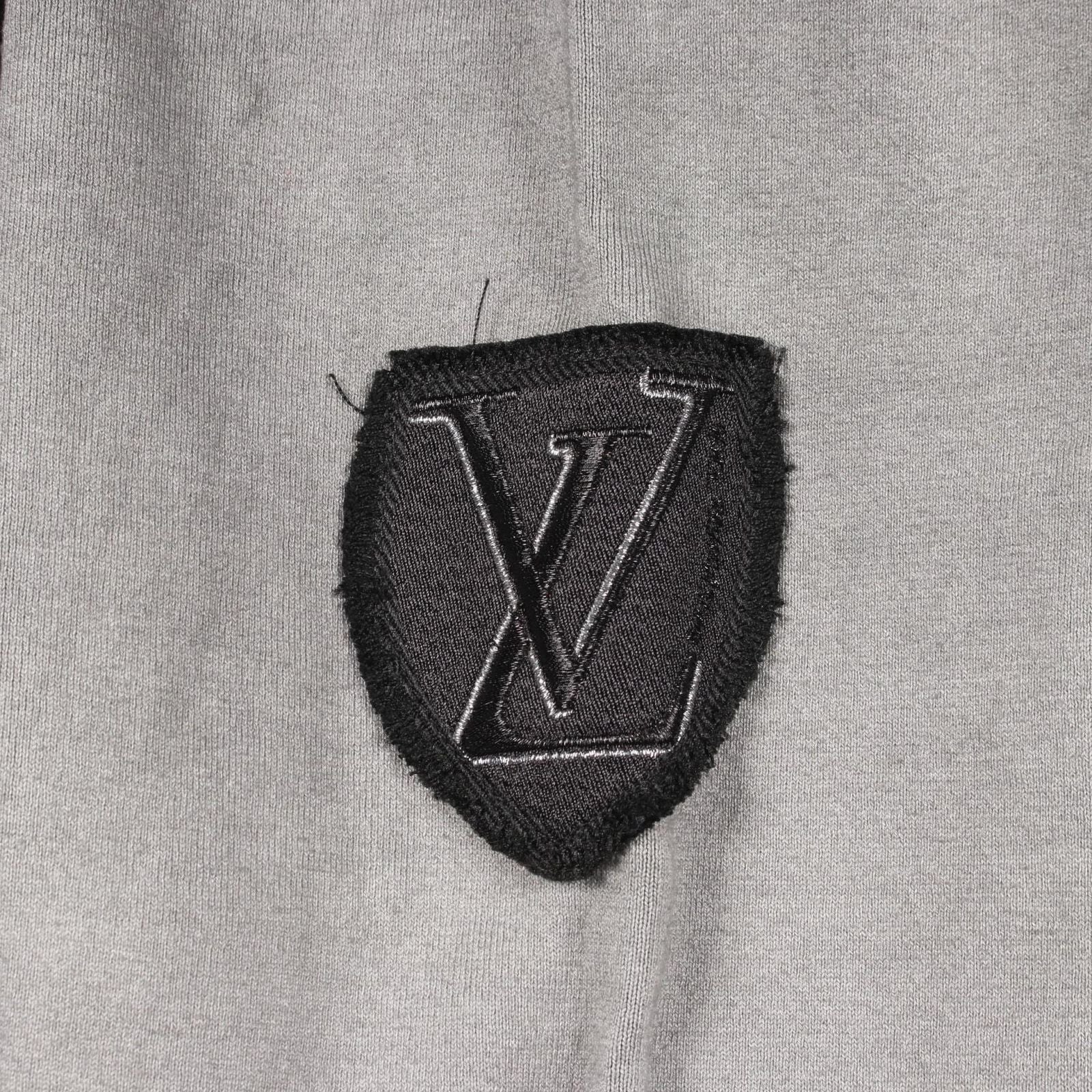 Louis Vuitton Hoodie Logo Patch Qqf Cotton Pullover — view 8