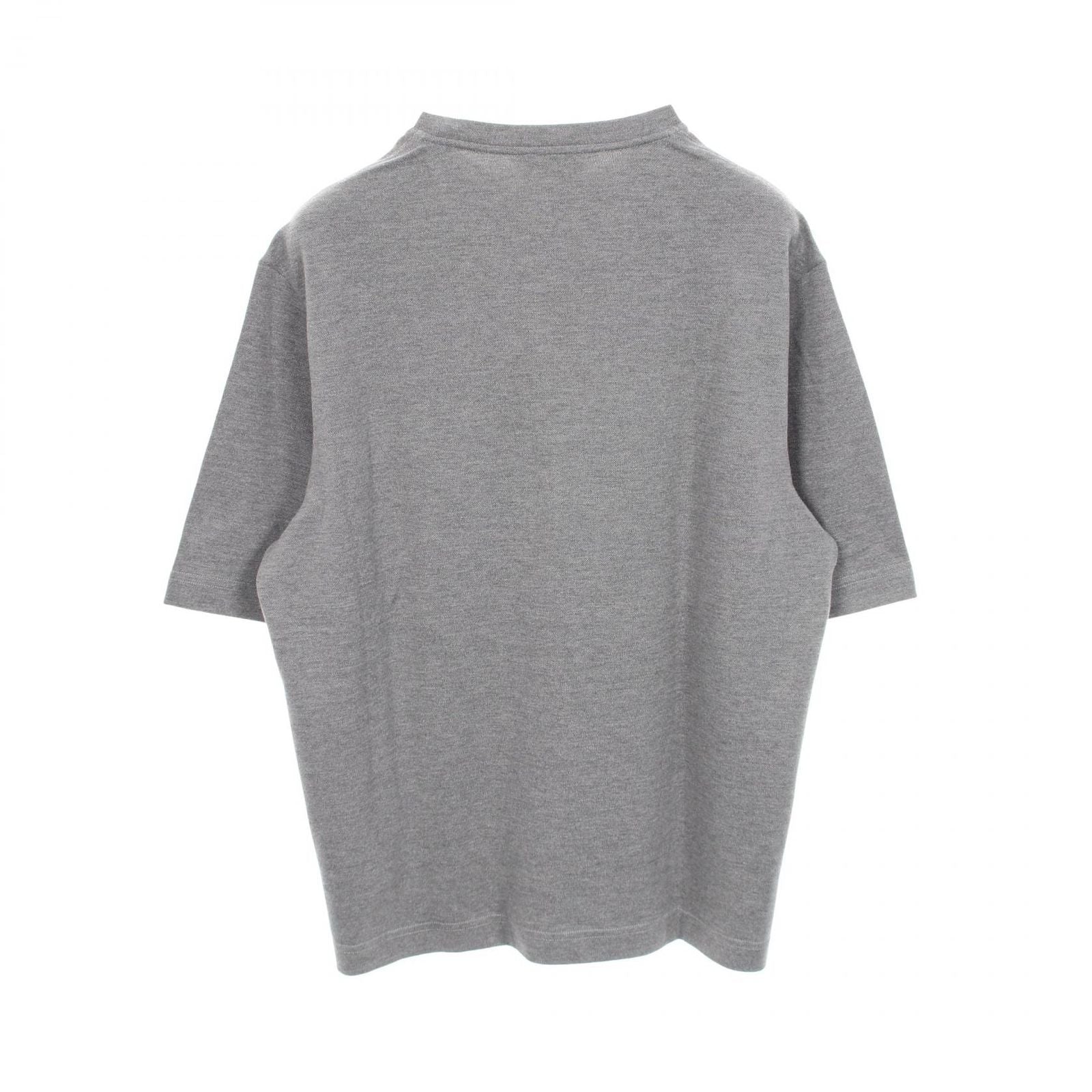 Hermes Long Sleeve T-Shirt Leather with Pocket Cotton — view 2