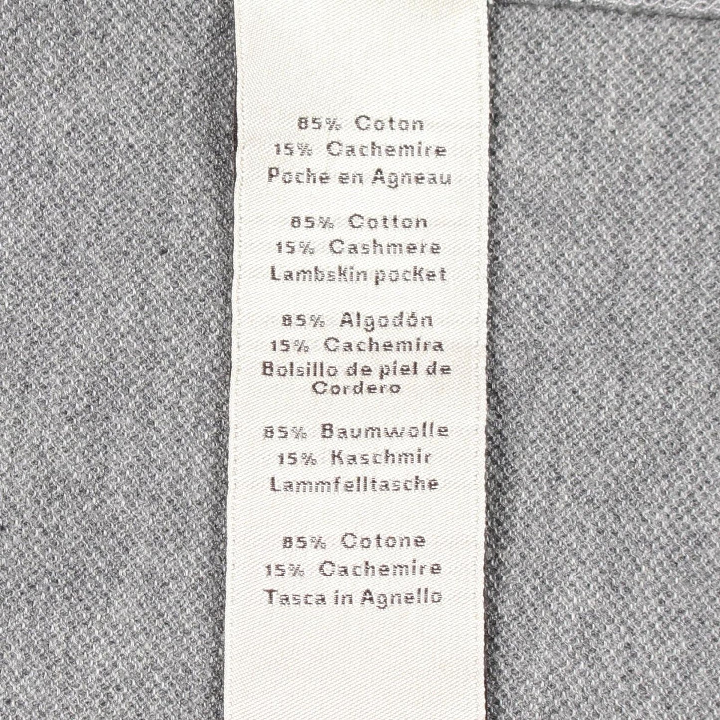 Hermes Long Sleeve T-Shirt Leather with Pocket Cotton — view 4