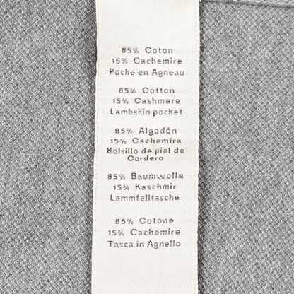 Hermes Long Sleeve T-Shirt Leather with Pocket Cotton — view 4