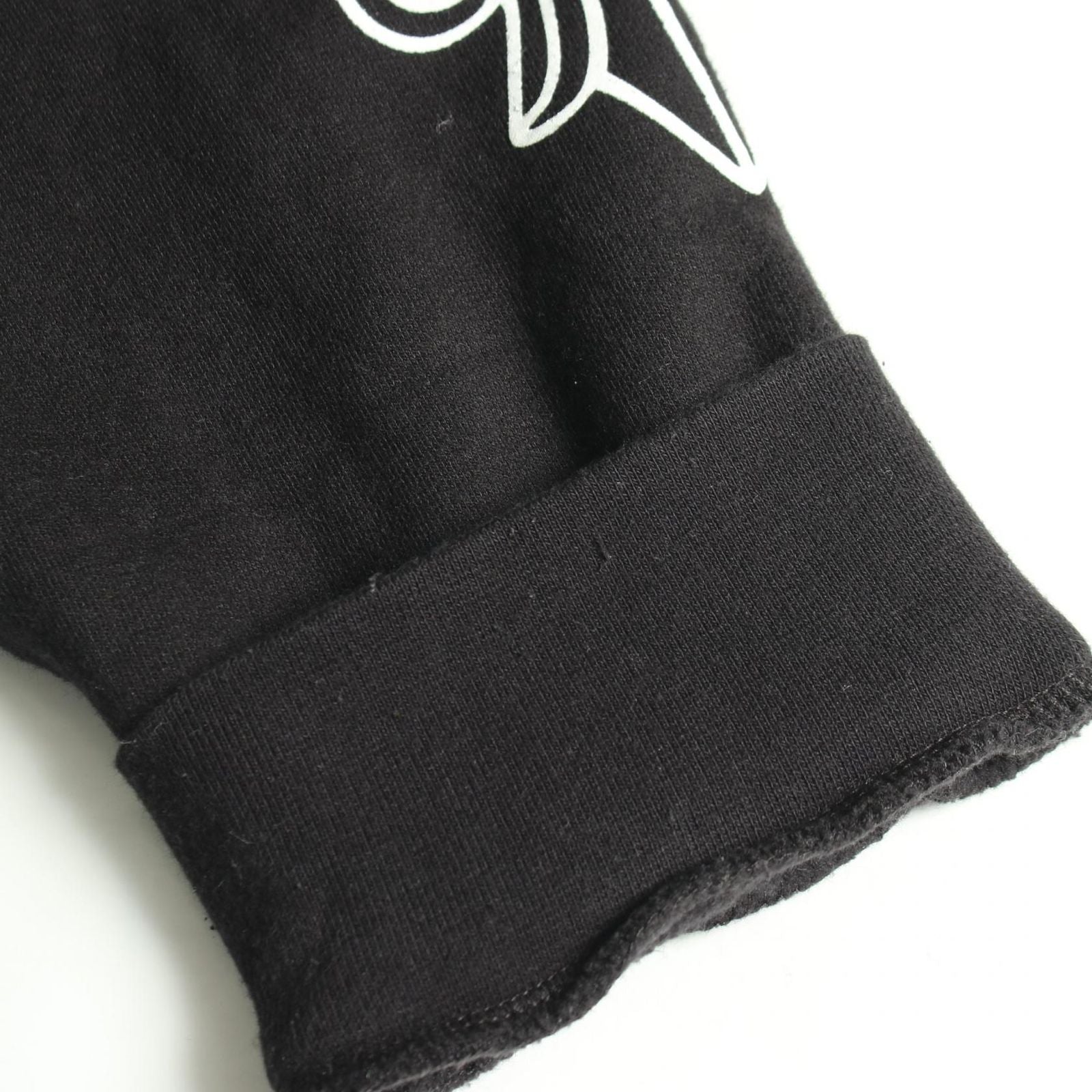 Chrome Hearts Hoodie Horse Shoe Arm Floral Print Cotton Pullover — view 6