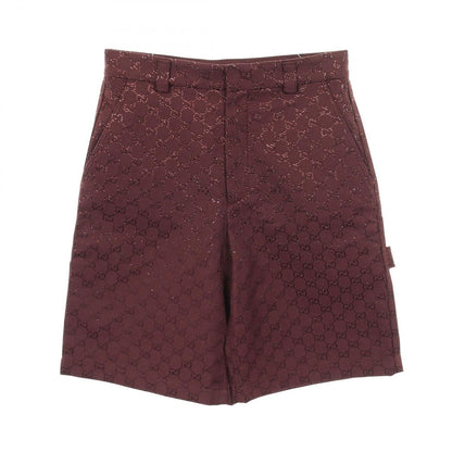 Gucci Denim Pants Crystal GG Cotton Shorts