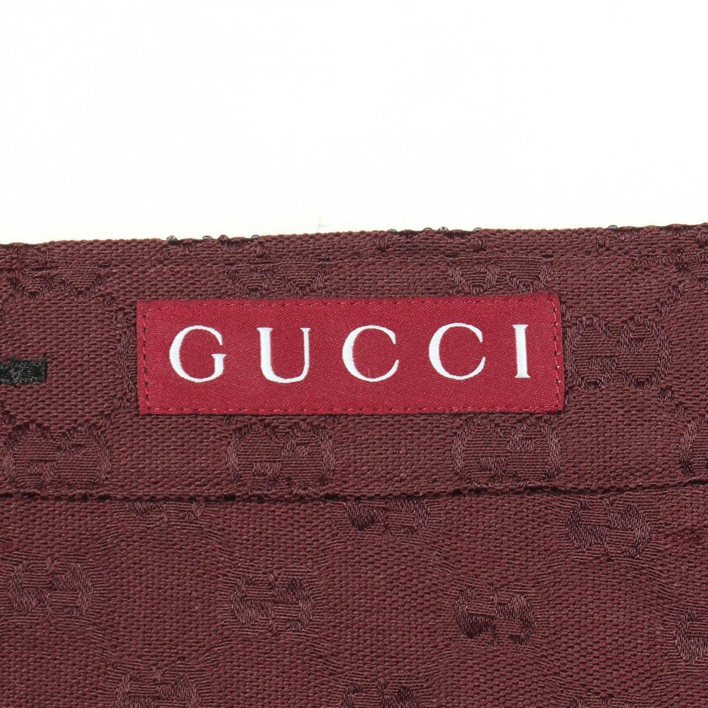 Gucci Denim Pants Crystal GG Cotton Shorts — view 3
