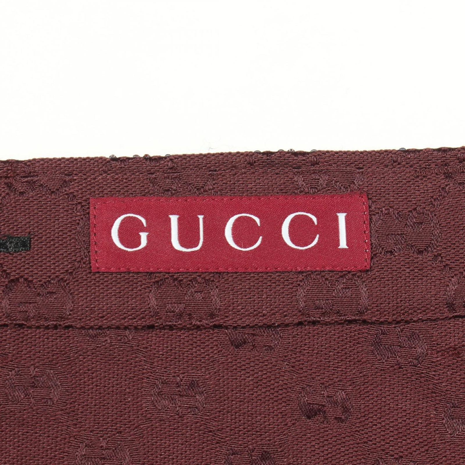 Gucci Denim Pants Crystal GG Cotton Shorts — view 3