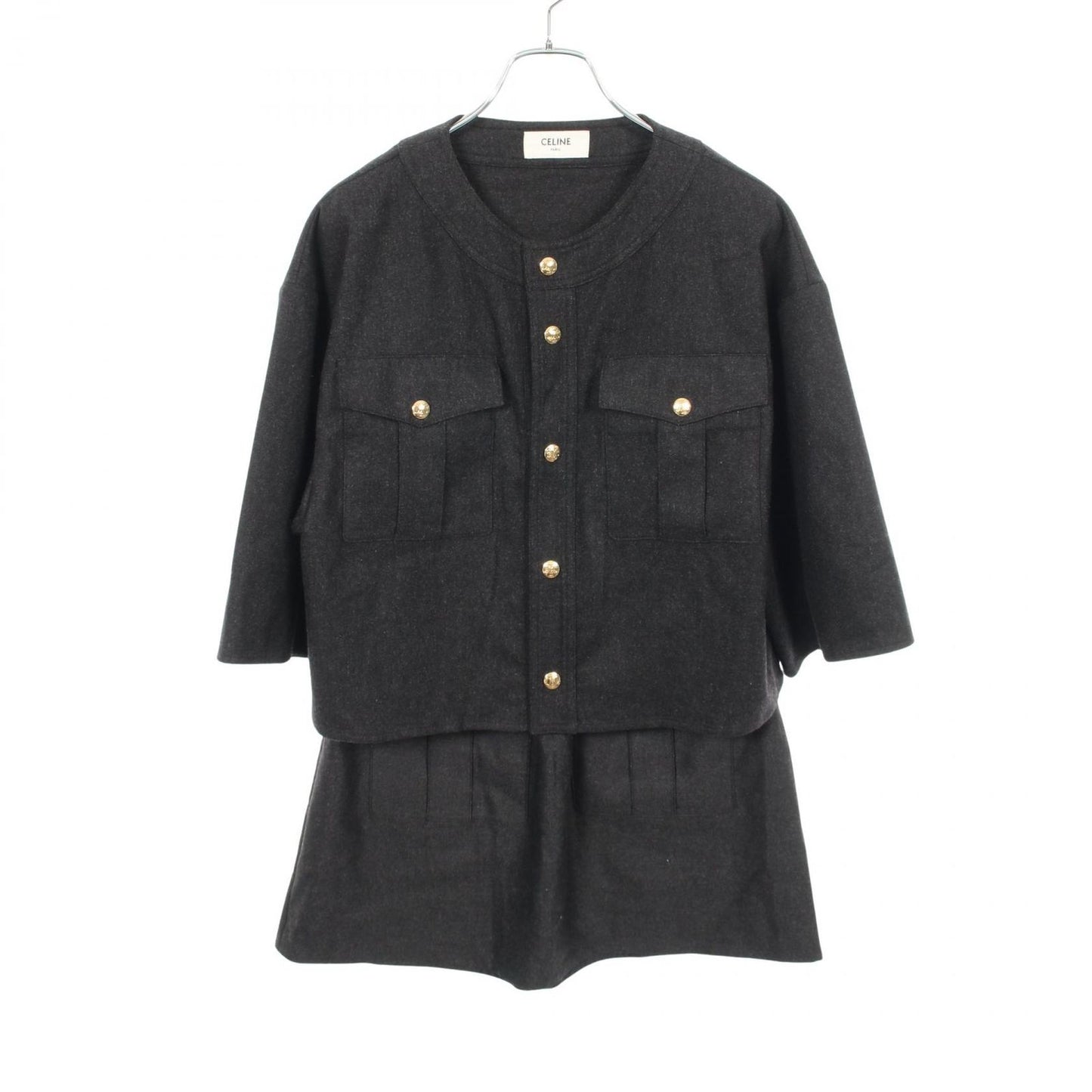 Celine Set Triomphe Button Set
