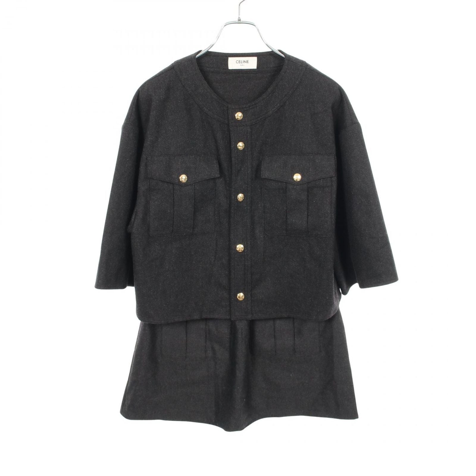 Celine Set Triomphe Button Set