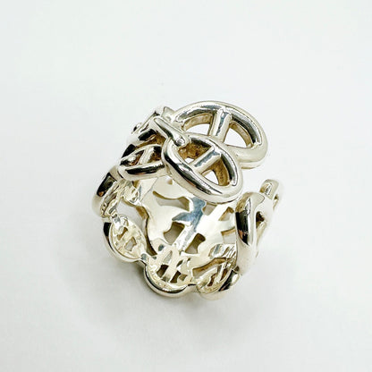Hermes Enchainee Silver Ring — view 4