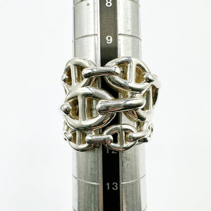 Hermes Enchainee Silver Ring — view 8