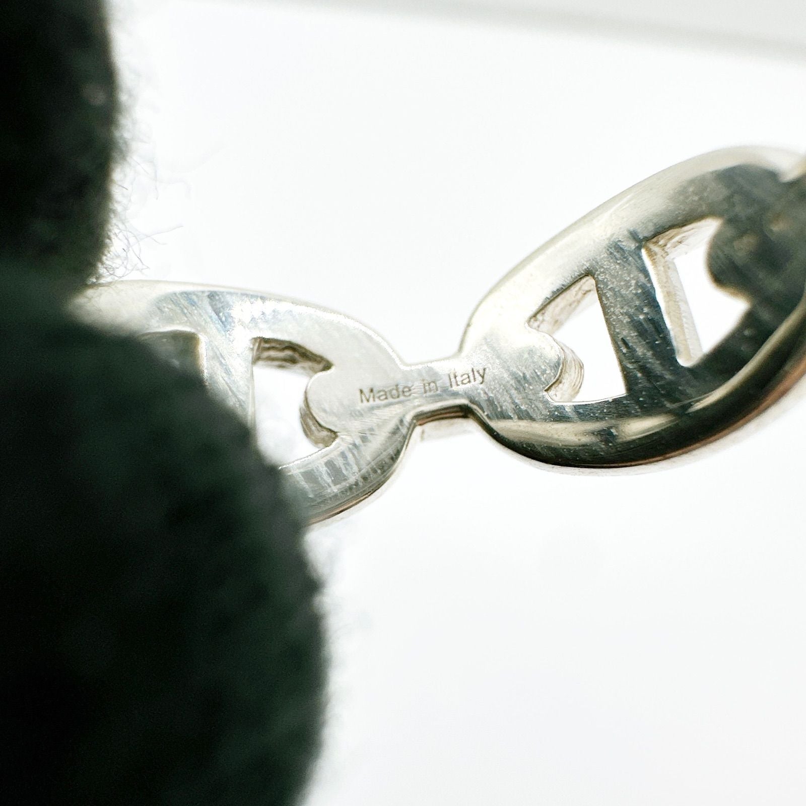 Hermes Chaine D'ancre Silver Ring — view 8