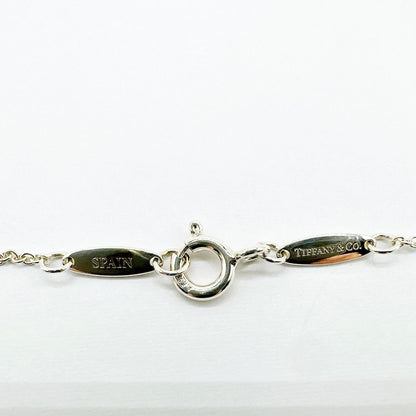 Tiffany & Co Open Heart Silver Necklace 40 cm — view 6