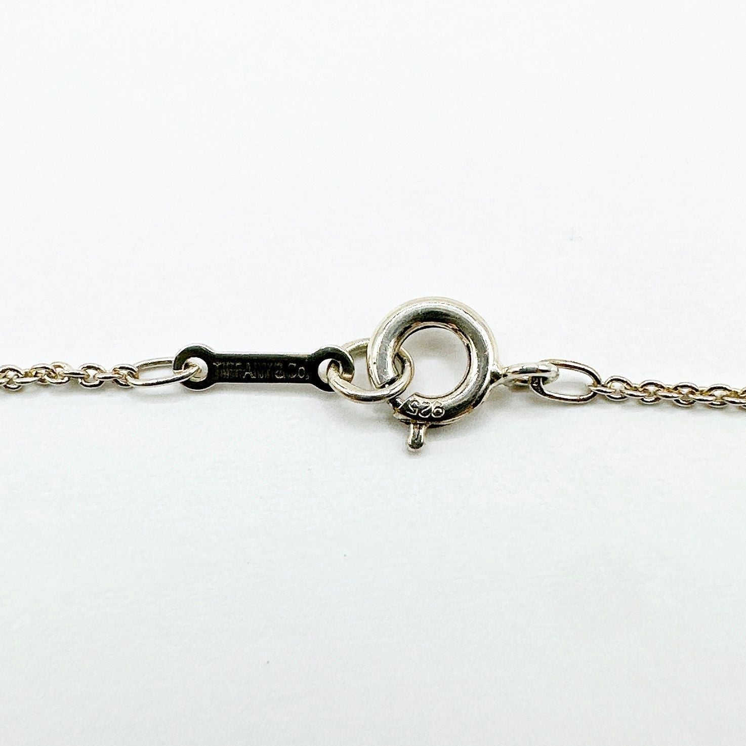 Tiffany & Co Loving Heart Silver Necklace 40 cm — view 5