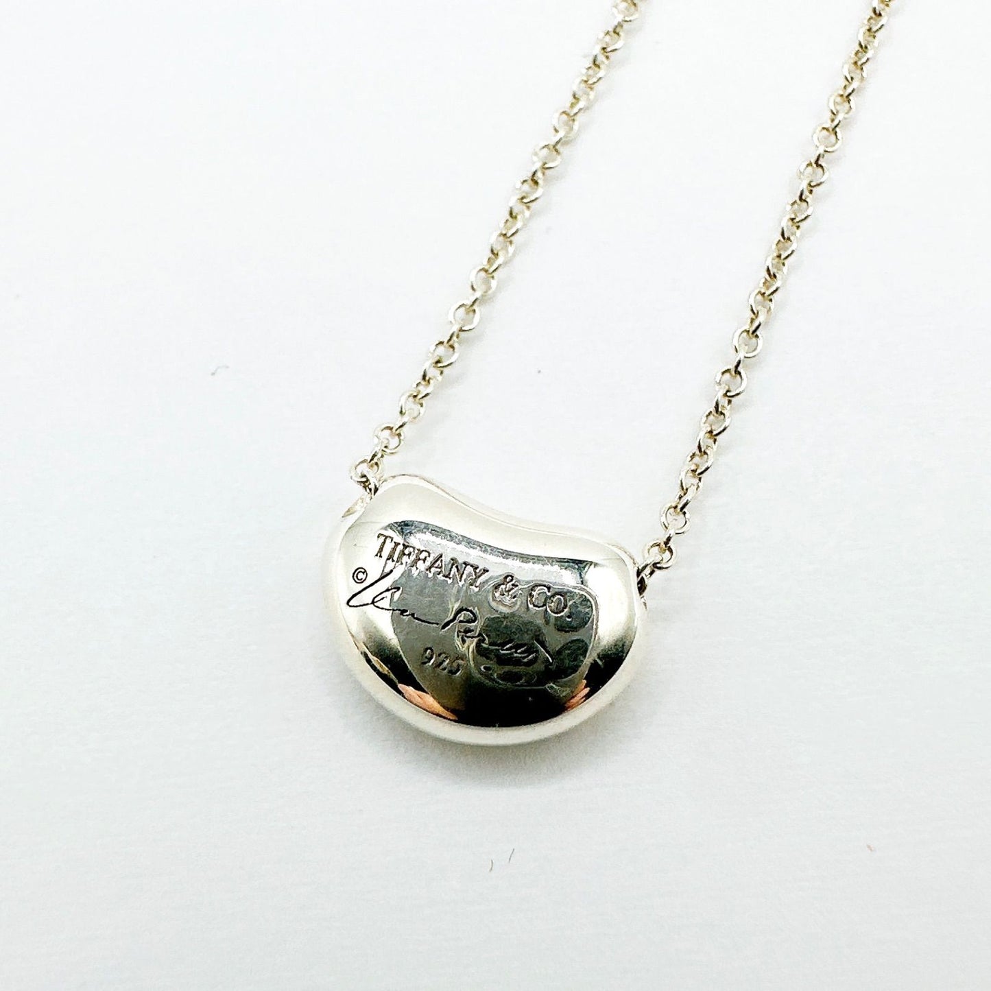 Tiffany & Co Bean Silver Necklace 41.5 cm — view 2