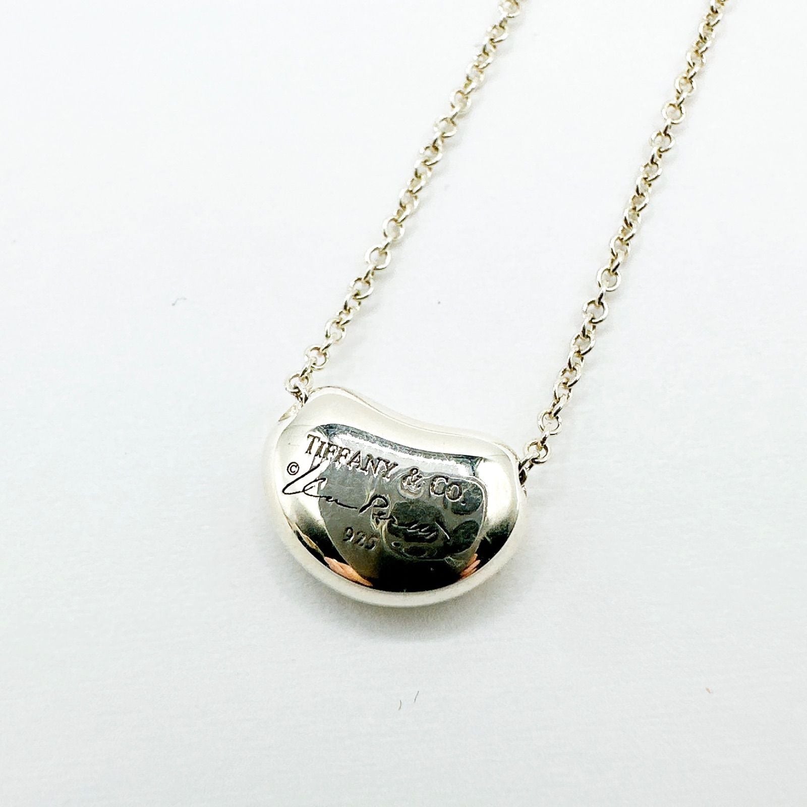 Tiffany & Co Bean Silver Necklace 41.5 cm — view 2