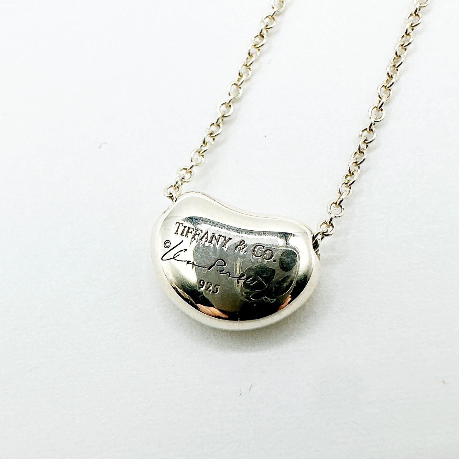 Tiffany & Co Bean Silver Necklace 41.5 cm — view 3