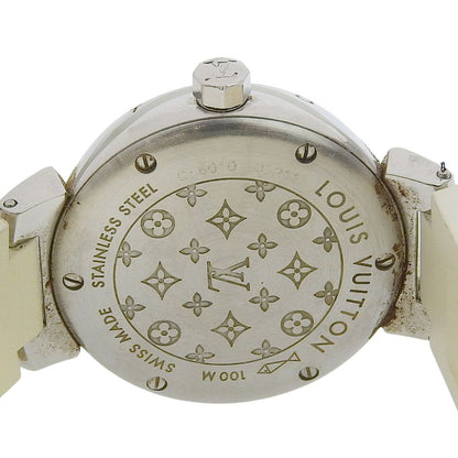 Louis Vuitton Tambu Stainless Steel Mule Kuo Analog Display Brown Dial Watch — view 5