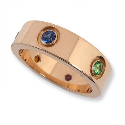 Cartier Multi Stone Love Ring