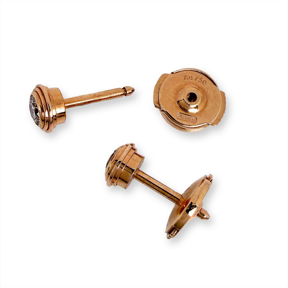 Cartier Damier Earrings Pink — view 2