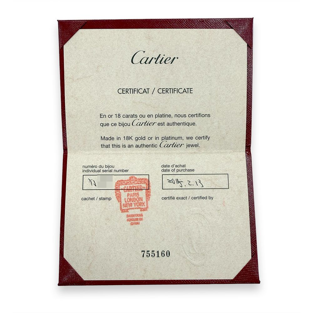 Cartier Logo Double Earrings — view 5