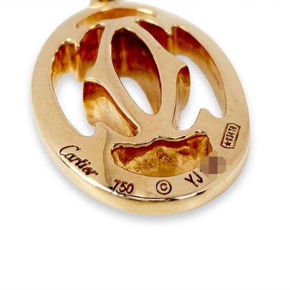 Cartier Logo Double Earrings — view 3