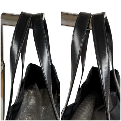 Chanel New Travel Line Tote Shoulder Black Nylon Canvas — view 7