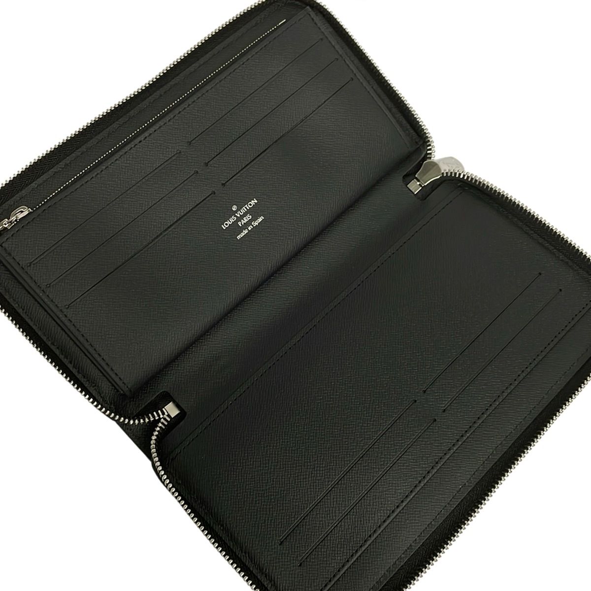 Louis Vuitton Wallet Epi Zippy Organizer NM Noir Leather Cowhide — view 3