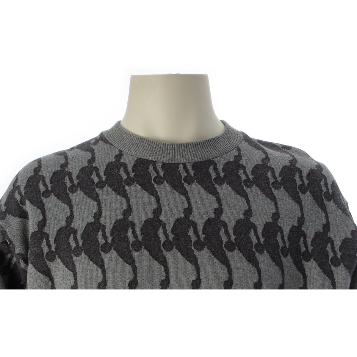 Louis Vuitton Nba LV Logo Sweatshirt Gray — view 5