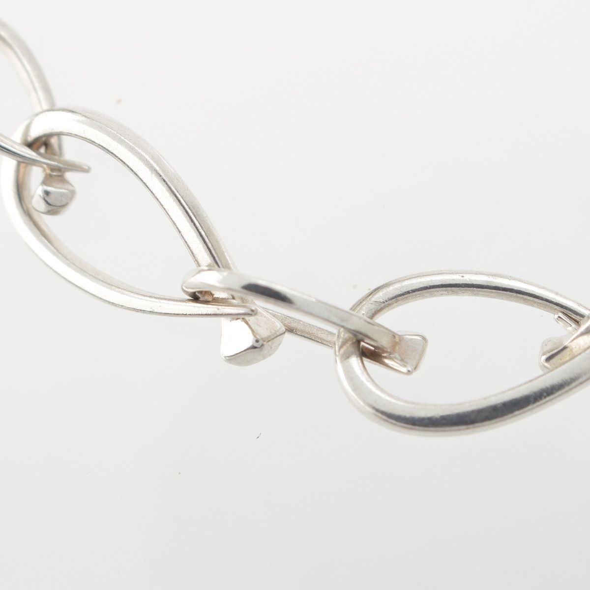 Gucci Vintage 925 Sterling Silver Chain Necklace — view 5