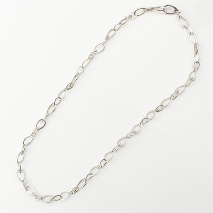 Gucci Vintage 925 Sterling Silver Chain Necklace — view 2