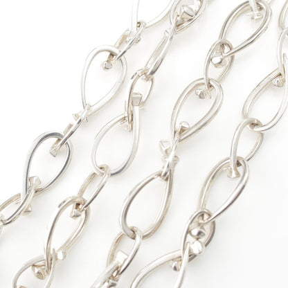 Gucci Vintage 925 Sterling Silver Chain Necklace — view 3